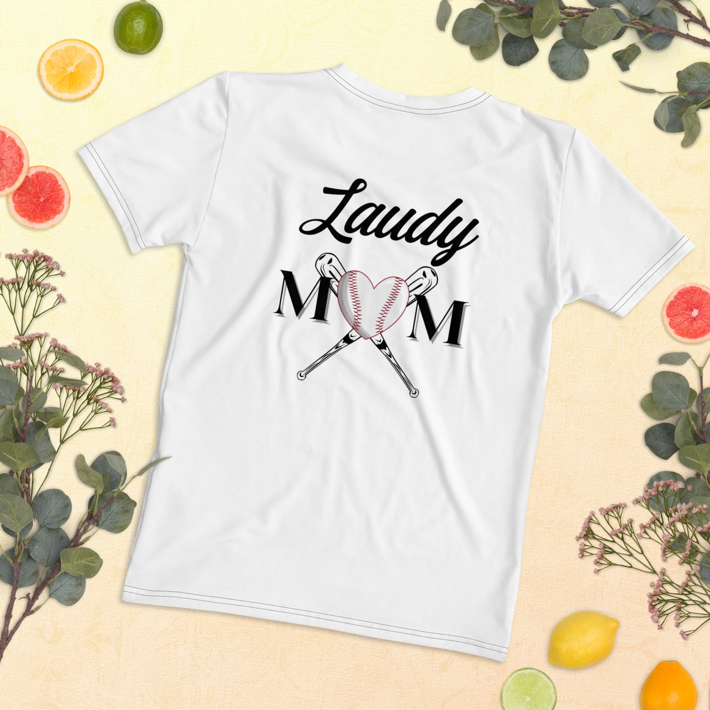 Laudy Mom Baseball T-Shirt