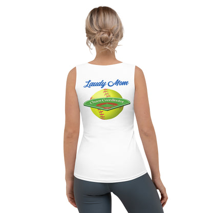 Laudy Mom Chaos Softball Sleeveless T-Shirt